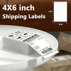 4"x6" inch Thermal Label Paper 100/200/500 Sheets Adhesive Stickers For Shipping Labels Printer For DHL UPS Express Barcode