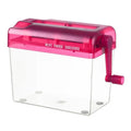 Low Noise Paper Shredder Paper Shredder Portable Capacity Visible Mini Handheld Cutter Anti-slip A4 Paper Cutting Tool for Home