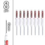 4-60Pcs 45mm Long Nib Head Carpenter Pen Deep Hole Marker Pens Black/Blue/Red/White for Measuring Woodworking Hand Tools