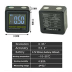 Electronics Digital Level Protractor Digital Inclinometer Angle Tester Mini Digital Meter Leveling Tool For Woodworking Tools