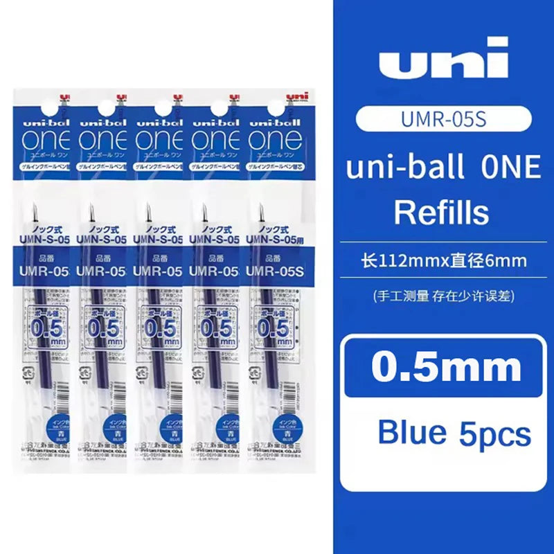Uni Uniball One P 1pcs Gel Pen Japan Original New Stationery UMN-SP 0.5 Mini Pocket Pen Cute Portable Writing,Record Neutral Pen