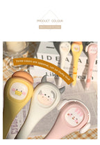 Students Lovely Mute Cow Duck Cat Correction Hand-held Pencil style Altered Large Capacity Smooth Fall