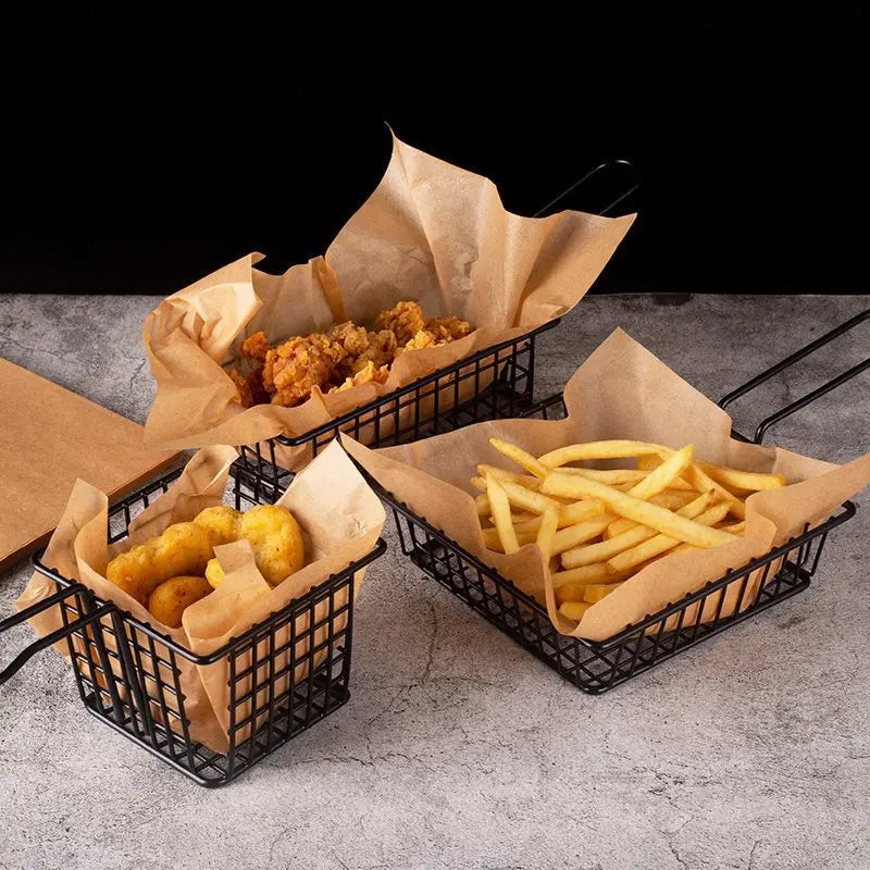 50/100pcs Pre-Cut Parchment Paper - Non-Stick for Baking Cooking Grilling Air Fryer Steaming Baking  Sheets  Baking Paper