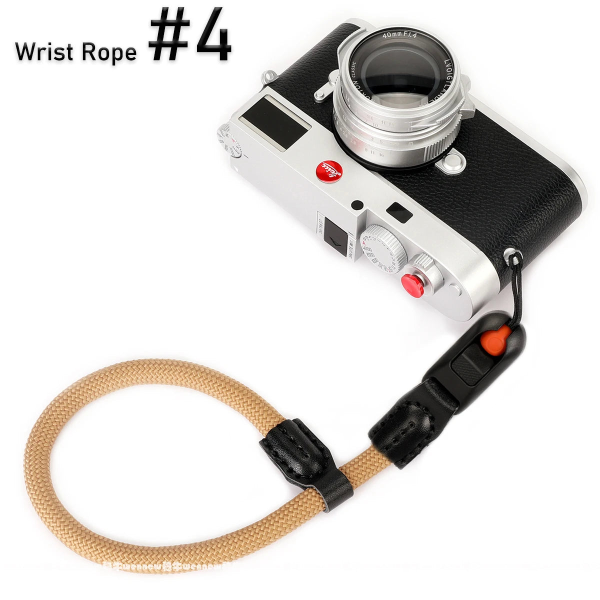 Quick Release Beads Round Rope Camera Shoulder Strap Lanyard for Canon Nikon Panasonic Sony Fujifilm Neck Strap Wrist Strap