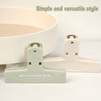 1pcs When I Saw You White Paper Clip Large Binder Clips Diary Page Marker Office School Binding Tools Bag Accessories A7871