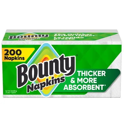 Lunch Napkins 200 Pack 30.7X30.4Cm for Birthday Parties Weddings and Everyday Meals