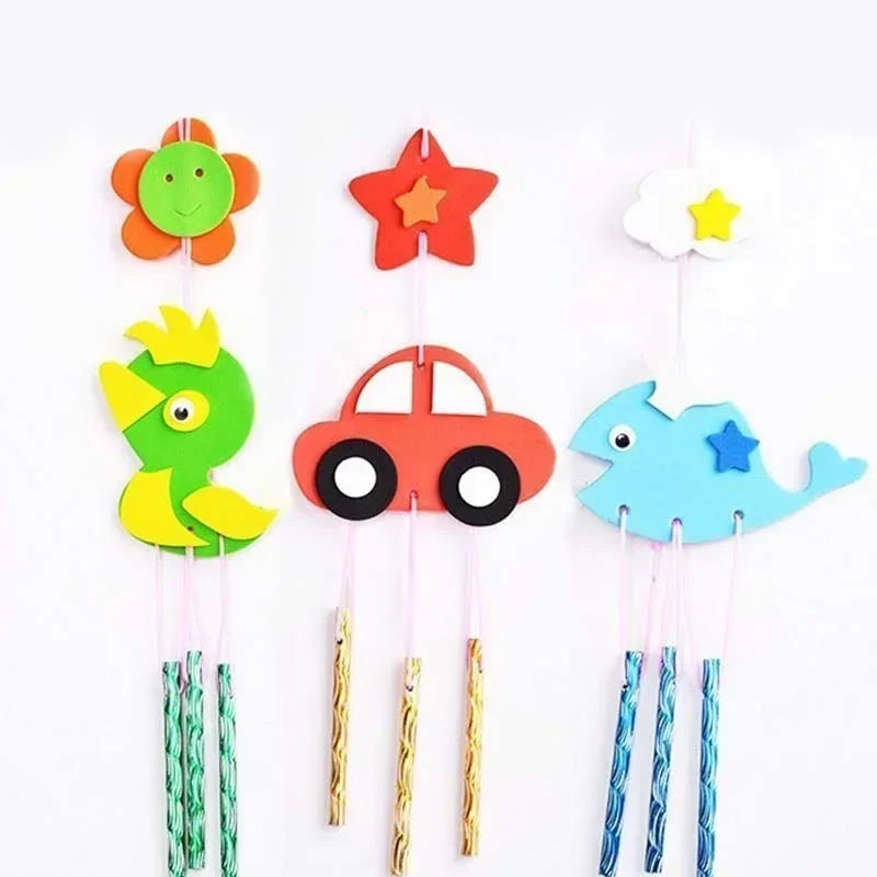 10 Sheets Thick Multicolor A4 Sponge EVA Foam Paper Kids Handmade DIY Hand Craft Suitable Children Playing Paper-cut Game