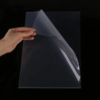 10pcs L-Type A4 Folder Monolithic Folder File Protective Cover Transparent File Envelope Folder
