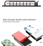 Cable Organizer Self Adhesive Cable Clips USB Cable Management Clamp Car Home Desk Wall Cord Holder Charging Wire Winder Manager