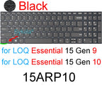 Keyboard Cover for Lenovo LOQ 15 16 17 Gen 11 10 9 15AHP11 15IHP11 15AHP10 15ARP10 15IRX10 17IRX10 Silicone Protector Skin Case