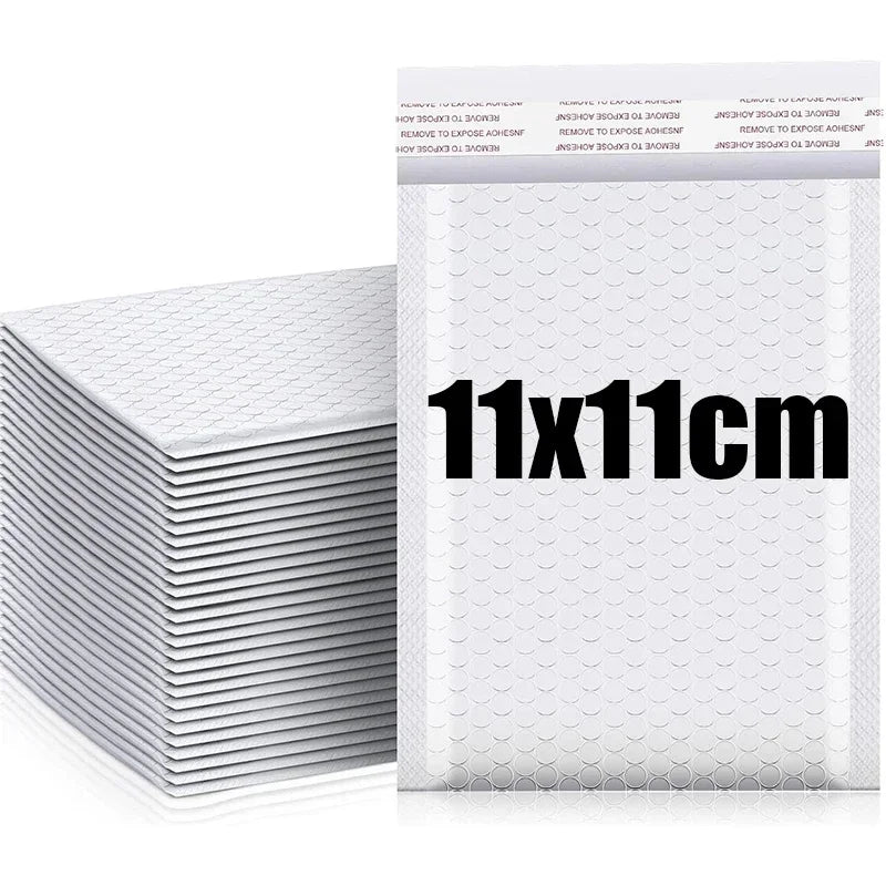 White Self-Sealing Bubble Envelopes Bag Waterproof Mailers Shipping Envelope Pouch Packaging Bags Storage Organizer Wholesale