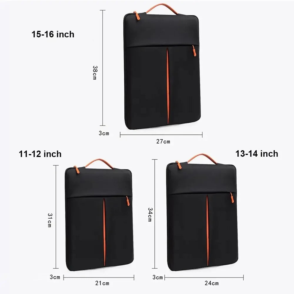 13/15/16 inch Laptop Handbag Ultrabook Sleeve Case Notebook Computer Cover Shockproof Business Pouch For Apple/Lenovo