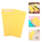 60Pcs Paper Envelopes Business Letter Covers Invitation Self Seal Large Capacity Multi Function Convenient Security Envelopes