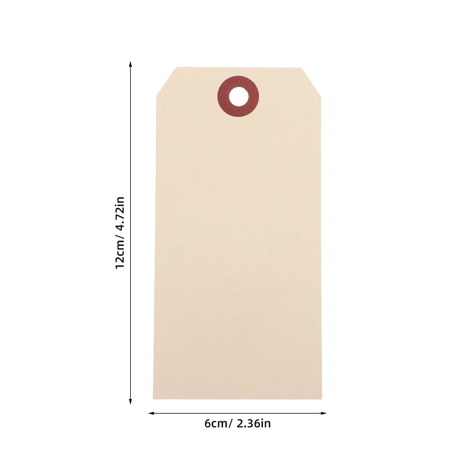 50pcs Price Tags Manila Wire Shipping Labels with Eyelets for Packaging Sturdy Lightweight Multipurpose Folder