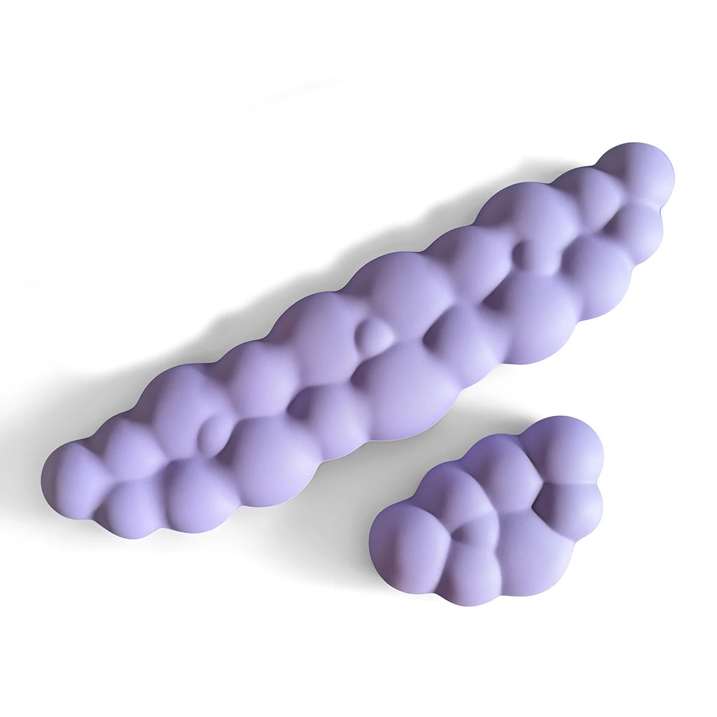 Cloud Shape Wrist Rest Pad Anti-Slip Desk Mat Memory Foam Palm Rest Ergonomic Mouse Pad Typing Wrist Rest Office Accessories