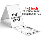 4x6 Inch Thermal Label Paper 100/200/500 sheets 100x150mm Labels Shipping DHL UPS Express Barcode For 9220/9210/246S/D100/D200