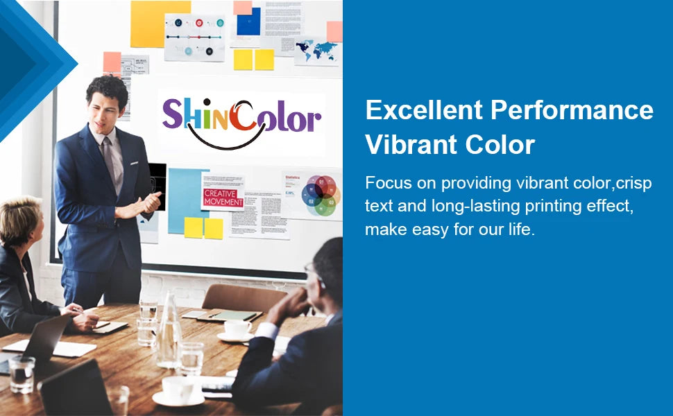 ShinColor Compatible 67XL Ink Cartridges for HP67XL for HP Deskjet 2700 Ink Cartridge for Envy Series 4200 6020 6030 6400 6430