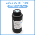 1000ML LED Curable UV Ink For Ricoh G5 G6 Gen3 Gen4 Gen4L Gen5 Gen5i Gen5S Gen6 G3 G4 G5i Printhead Hard Soft Neutral UV Ink