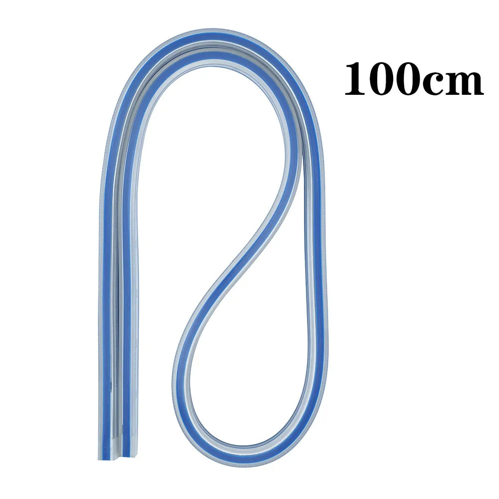75/90/100CM Flexible Curve Ruler Drafting Drawing Tool Serpentine Plastic School Office Supplies CM and INCH Scale Rule Sewing