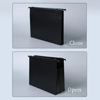 Document PP Hanging Folder A4 Bilateral Hook File Folder Waterproof Side Expandable Design Data File Bag