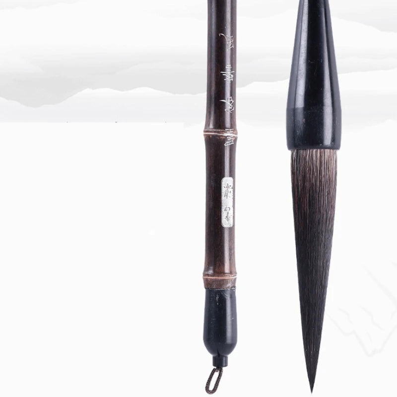 Chinese Calligraphy Pen Brush Large Running Script Cursive Brush Long Mixed Hair Hopper-shaped Calligraphie Painting Brushes Pen