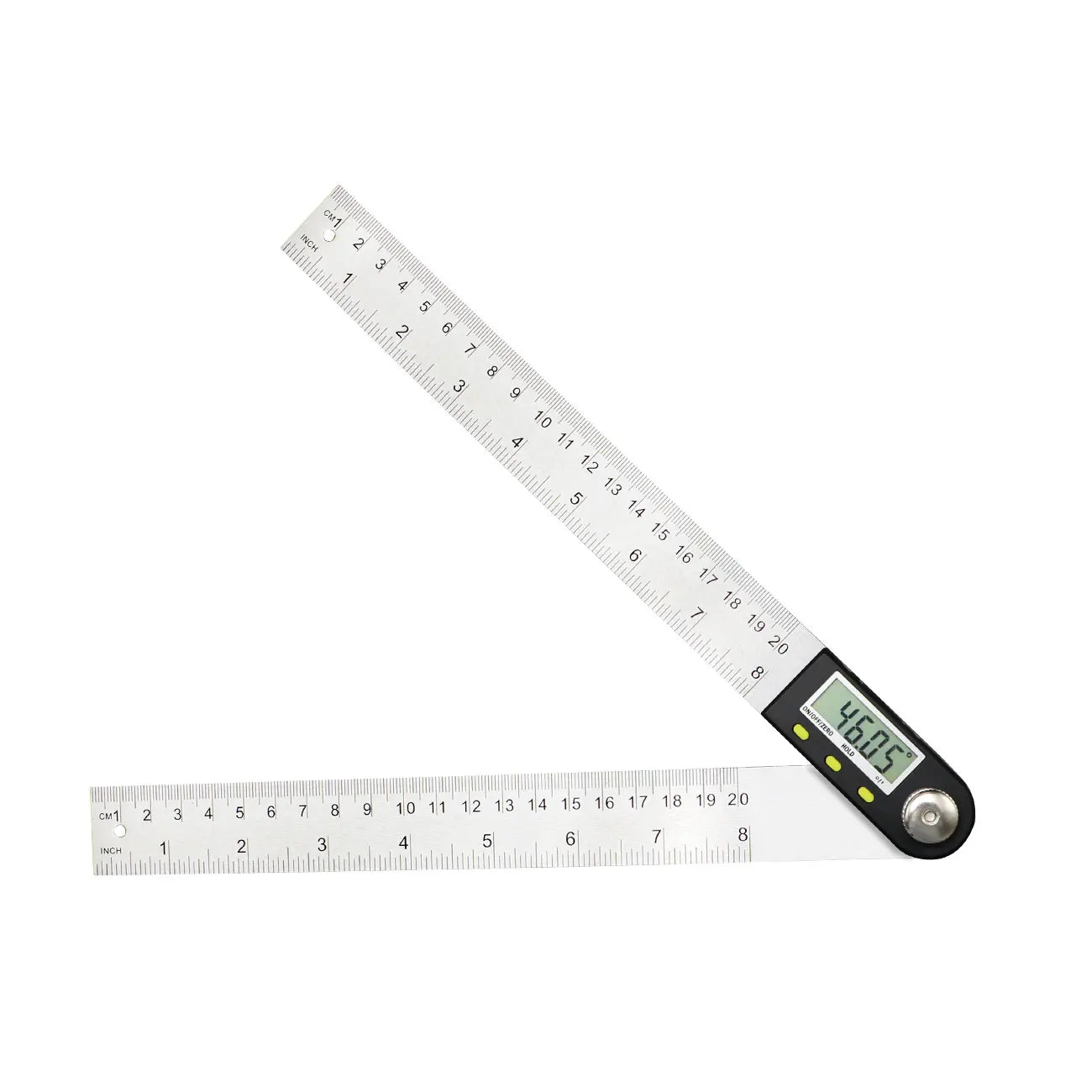 SHANHR 200 MM/300 MM Digital Angle Ruler Stainless Steel Electronic Angle Meter Electronic Protractor Goniometer Angle Gauge