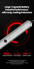 MHW-3BOMBER Electric Milk Frother Dual Whisk Heads Handheld Foam Maker Type-c Rechargeable Coffee Latte Cappuccino Mixer