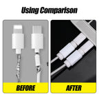 6pcs Data Cable Protectors, Charger Safety Clips, Anti-Bend And Bite-Resistant Charging Cable Covers