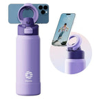 FEIJIAN 710/950ML Stainless Steel Sports Water Bottle with Magnetic Phone Holder Bouncing cover Insulation Cup Magnetic Thermos