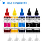 Universal Sublimation ink with Coating for Epson desktop printer heat transfer for T-shirt face mask cotton Mugs 100ml