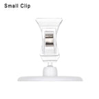 Transparent Clip Plastic Double Clip Adjustable Sign Card Display Holder Advertising Folder Clamp Office School Binding Supplies