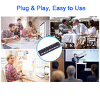 Multi Ports USB HUB 3.0 4/7 Ports Portable Super Speed 5Gbps Multiple USB Port Expander with Switches Power Adapter For PC