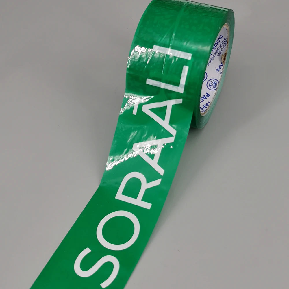 Custom Printing Transparent Adhesive Tape with Personal LOGO Brand Advertising Slogan for Carton Box Sealing Package Protection