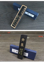 Original Chinese Painting Calligraphy Ink Stick Natural Pure Pine Soot Ink Block Grinding Ink Calligraphy Ink Bar Sumi Inkstick