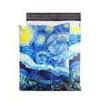 100PCS Poly Mailer Adhesive Envelope Shipping Bag DIY Garment T-shirt Dress Jacket Bra Christmas Toys Gift Packaging Pouches