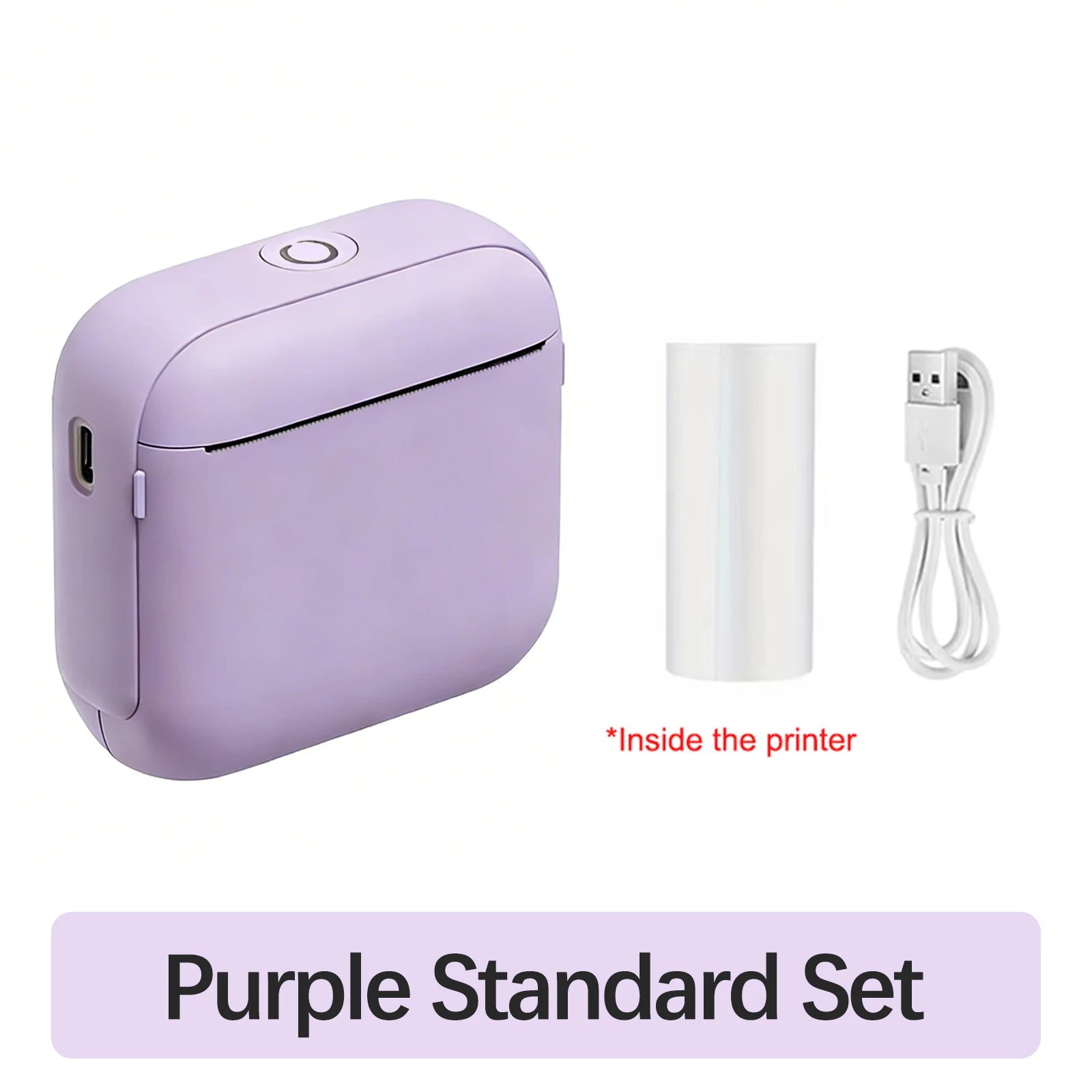 X6 Mini Portable Printer Wireless Bluetooth Thermal Printer For Photo Label Notes Memo List Printing Tag Sticker Printer As Gift