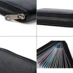 Business Card Holder Wallet Men Bank Card/ID Card/Credit Card Holder 22 Bits Card Wallet RFID Blocking Protects Case Coin Purse