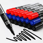 3 Pcs/Colors Permanent Marker Pens – Quick-Drying & Eraser-Resistant | For Note-Taking & Marking | Office Stationery.