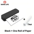 Marklife Thermal Inkless Printer A4&Tattoo Maker Mini Portable Bluetooth Wireless Used For School Office Small Business Machine