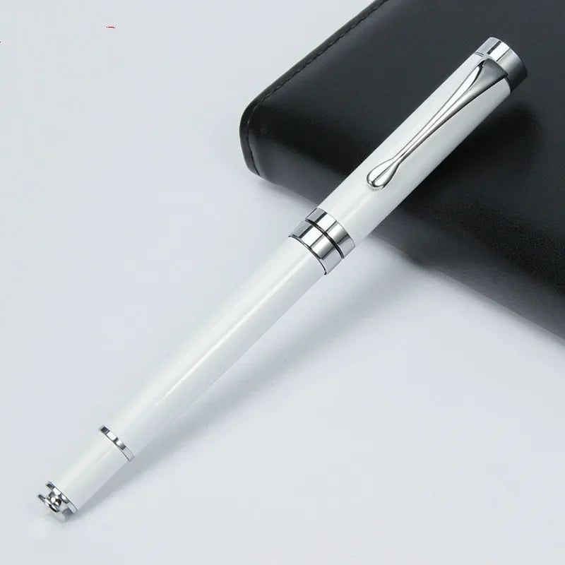 Luxury Metal Shell Business Office School Supplies Ballpoint Pens for Writing Rollerball Pen Customized Logo Name Gift