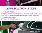 Hydroshine Iron Remover Car Detailing Fallout Spray Decontamination Kit Rust Remover Spray for Brake Rim Metal Surface Particles