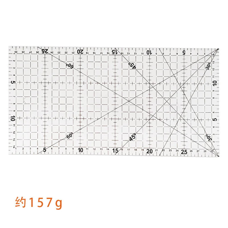 1pc Patchwork Ruler Quilting Tools Sewing Patchwork Rulers Fabric Cloth Cutting Ruler Drawing Ruler Tailor Sewing Accessories