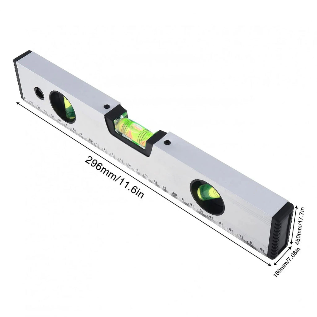 1Pcs Spirit Level Ruler High Precision Strong Magnetic Spirit Level Digital Inclinometer Protractor Adjustable Angle Level Ruler