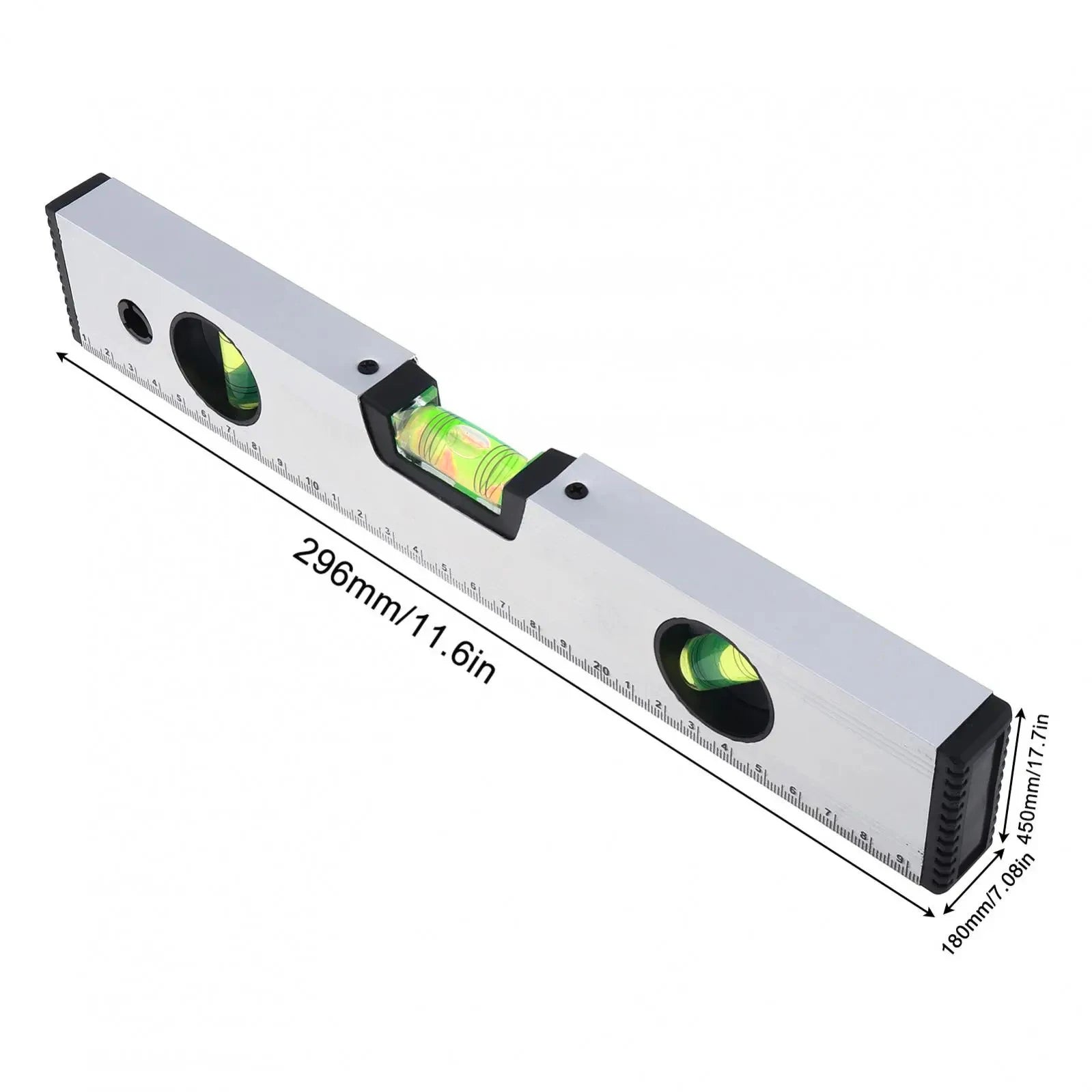1Pcs Spirit Level Ruler High Precision Strong Magnetic Spirit Level Digital Inclinometer Protractor Adjustable Angle Level Ruler