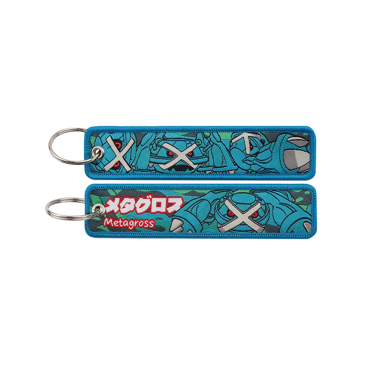 Kawaii Japanese Elf Anime Embroidery Key Fobs Key Tag Motorcycles Cars Backpack Chaveiro Keychain Fashion Keyring Friends Gifts