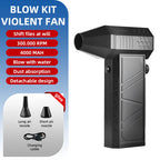 300000RPM Turbo Jet Blower Brushless Vacuum Cleaner Blower For PC/Keyboard/Home/Car Cleaning Air Duster Blower X9 Turbo Fan