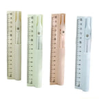 3 in 1 Drawing Ruler Tool Portable School Geometry Tool For Students
