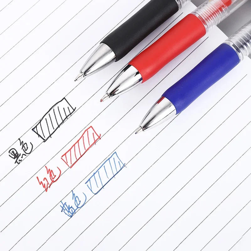 43 PCS Gel Pens Refills Set Kawaii Stationery writing pen Black/red/blue ink 0.5 mm Ballpoint pen Office school supplies
