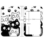 Kawaii Cat Credential Holder Cute Cat Paw Lanyards for Keys Neck Strap ID Card Gym Phone Straps Keychain Keyring Accessories