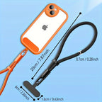 Phone Wrist Lanyard Rope Bracelet Anti Fall Drop TelePhone Hand Strap Cord Band Mobile For iPhone Samsung Cellphone Chain Charm